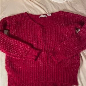 Vibrant Red Sweater